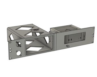 Apple Mac Mini M4 / M5 + Focusrite RedNet TNX – 2U Rack Mount (19-Inch)