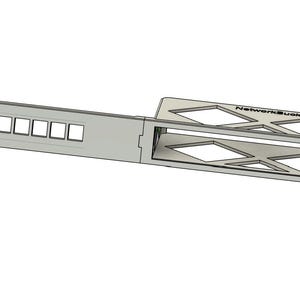 Unifi Switch Flex 2.5G 8 POE – 1U 19-Inch Rack Mount with Optional Keystone Couplers