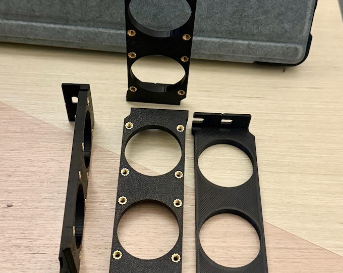 PCI Fan Mount for 40mm Fans with Brass Screw Inserts.