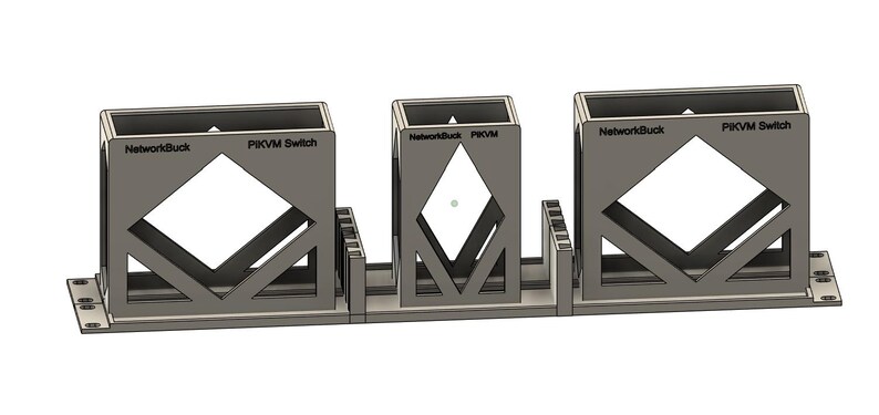 Pikvm V4 Plus & 2x Multiport Extender – 2U Rack Mount (19-inch) - Etsy