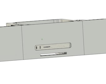 Mac Studio Rack Mount – 3U 19" with DIN Rail & Tether Support