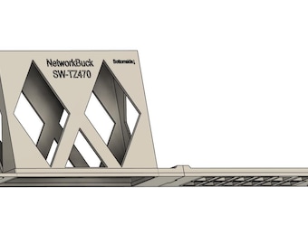 SonicWall TZ470 – 1U 19-Inch Rack Mount with 9 Keystone Couplers
