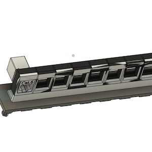 Legrand On-Q Patch Panel Mount – 1U Style for Structured Enclosures