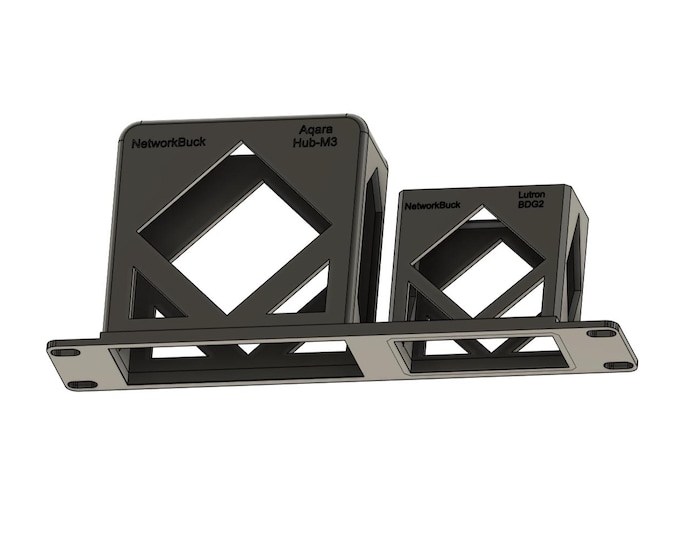 Aqara Hub M3 & Lutron L-BDG2 – 1U 10-Inch Rack Mount