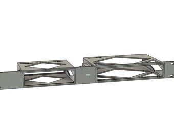 Firewalla Gold Plus + UniFi Flex 10G – 1U Rack Mount (19-Inch)