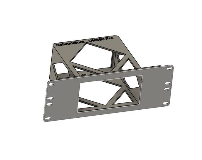 Minisopuru UM890 Pro – 2U 10-Inch Rack Mount