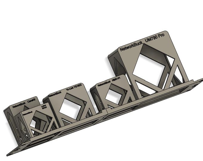 2U Rack Mount – UM790 Pro, HMG-01, YoLink YS1603, Lutron L-BDG2, CanaKit – 19-Inch