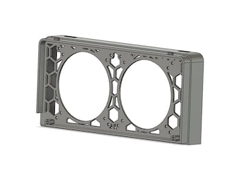 JONSBO N5 Nas-Lüfterhalterung: Eingebettete Magnete