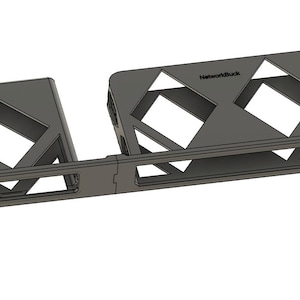 UniFi Cloud Gateway Fiber (UCG-Fiber) & CloudKey+ – 1U Rack Mount (19-Inch)