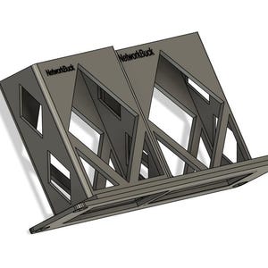 1U 10-Inch Rack Mount for Philips Hue Hub & HDHomeRun Duo/Quatro/Flex 4K