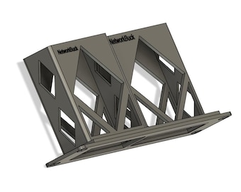 1U 10-Inch Rack Mount for Philips Hue Hub & HDHomeRun Duo/Quatro/Flex 4K