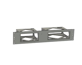 UGREEN NASync DXP480T Plus マウント + GMKtec K8 Plus マウント – 2U ラックマウント (19インチ)