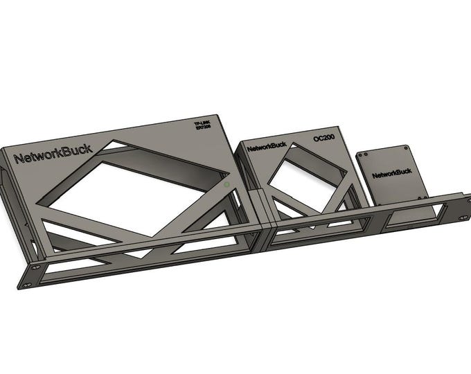 TP-Link ER7206 + OC200 + Raspberry Pi 5 — 1U 19-Inch Rack Mount