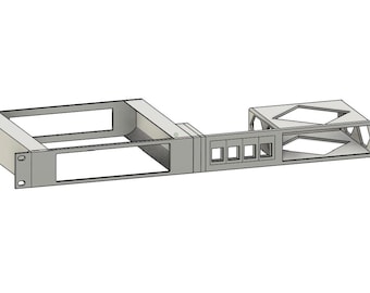 UniFi Switch 16 Lite PoE Rack Mount: Home Assistant Green, 4 Keystone Ports