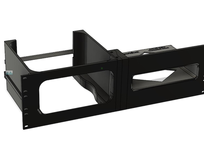 Mac Studio + Avid Pro Tools HD Native Thunderbolt mount– 3U Rack Mount (19-Inch)