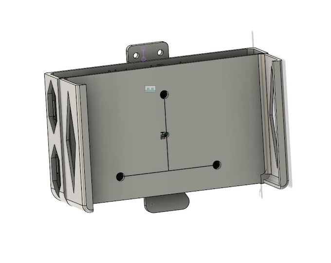 Legrand On-Q Panel Mount – Stacked for UCG Fiber & UniFi Pro XG 8-PoE