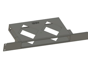 Arris XG1v4 Rack Mount – Cable TV Box Security Organizer. 1U-19Inch