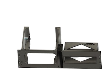 Mac Studio 3U Rack Mount, Remote Power, Focusrite Scarlett 4i4