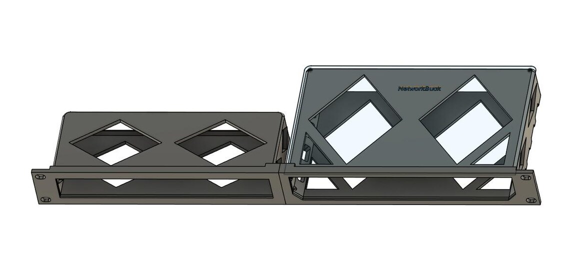 Ubquiti- Unifi 1U 19-inch Rack Mount for Ucg-fiber & Unifi Flex 2.5G 8 ...