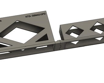 Netgear GSM4210PD + Charger – 1U 19-Inch Rack Mount