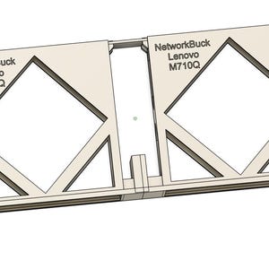 Lenovo X2 ThinkCentre M710q / M900 Tiny - Montage en rack 1U