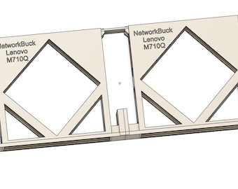 Lenovo X2 ThinkCentre M710q Tiny - 1U Rack Mount