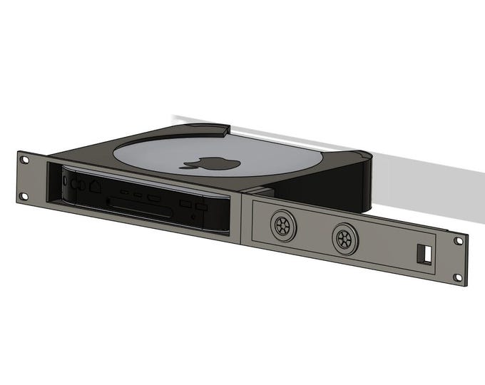 Apple Mac Mini and M2 pro --- 19" 1U Rack Mount