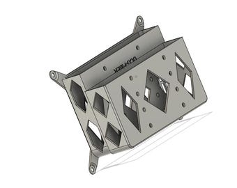 Leviton Media Center Mount: UniFi Cloud Gateway Fiber & Switch Flex 2.5G 8 PoE