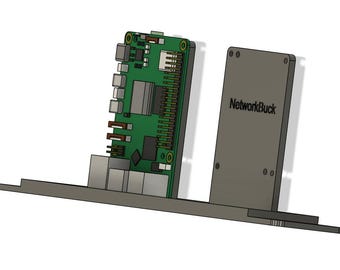 Raspberry Pi 5 – 1U 10-Inch Rack Mount with 2 Keystone Jacks