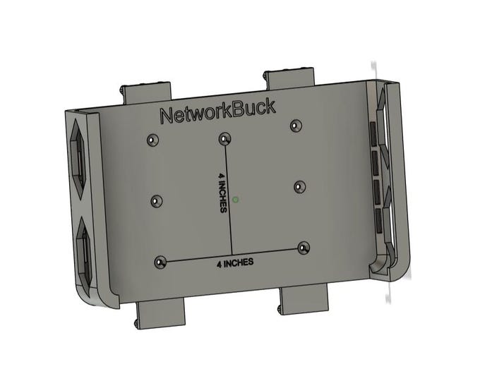 UniFi UCG-FIBER– Wall Mount Bracket with Screws & Anchors