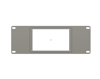 AC Infinity Controller 2 10-Inch Mini Rack Mount | Mounting Plate