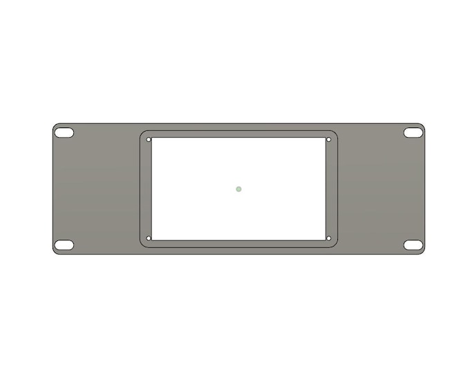 AC Infinity Controller 2 10-Inch Mini Rack Mount | Mounting Plate