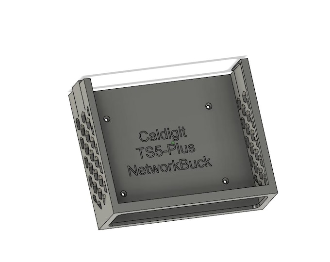 Caldigit TS5-Plus Thunderbolt Station 4 – Under Desk Mount with Mounting Screws