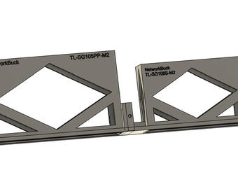 TP-Link TL-SG108S-M2 + TL-SG105PP-M2 – 1U 19-Inch Rack Mount