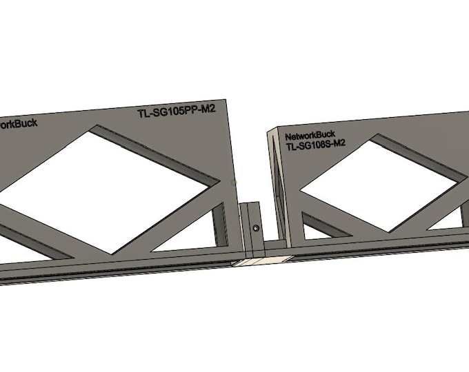 TP-Link TL-SG108S-M2 + TL-SG105PP-M2 – 1U 19-Inch Rack Mount