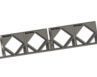 HDHomeRun Duo / Quatro / Flex 4K ×3 or ×4 – 1U Rack Mount (19-Inch)