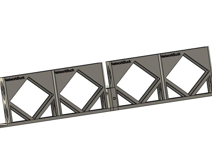 HDHomeRun Duo / Quatro / Flex 4K ×3 or ×4 – 1U Rack Mount (19-Inch)