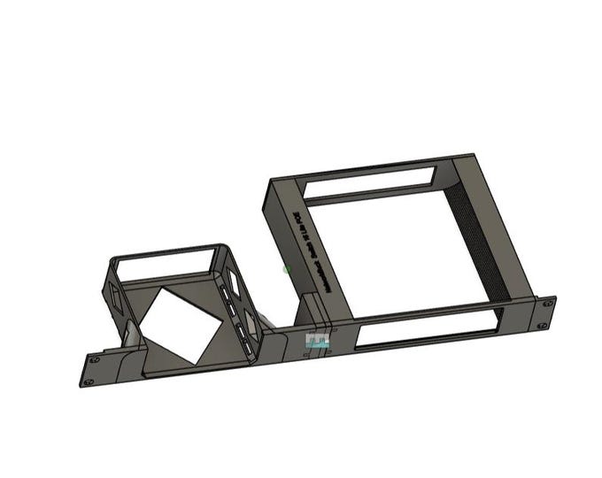 UniFi UX7 + Lite 16 PoE – 1U Rack Mount (19-Inch)