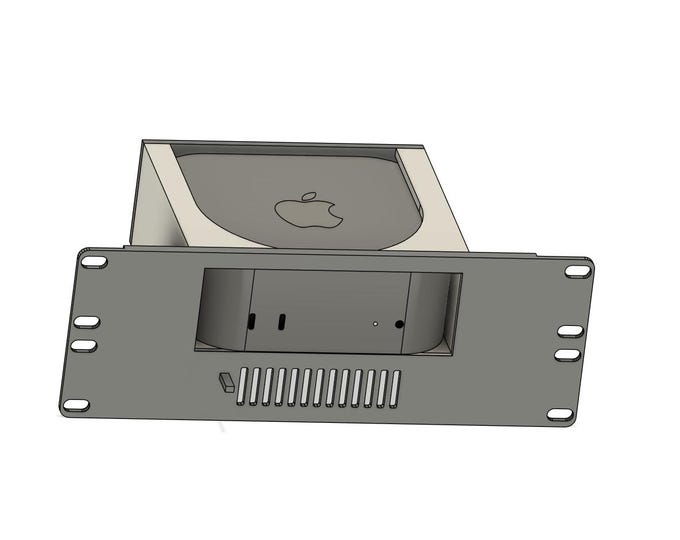Apple Mac Mini M4  -- 2U Rack Mount 10 Inch