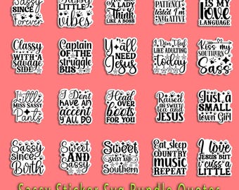 Freche Retro Hausfrau PNG Bundle: Sarkastische Zitate (Digitaler Download)
