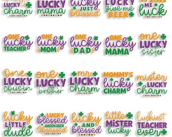 St. Patrick's Day SVG Bundle: Lucky Irish Designs (Digital Download)