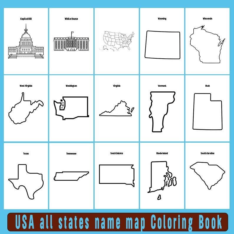 Colora E Disegna Gli Stati Uniti - Italia - Foto 13