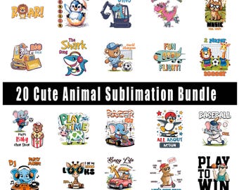 Cute Baby Animals Clipart | Animals Clipart, Sweet animals , Cute Baby Animals, Illustrations | Instant Download for Commercial Use