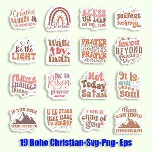 Boho Christian Svg Bundle Religious svg Sleeve Sweatshirt Design Svg Bible Verse Svg, Psalm Svg, Jesus Svg, God Svg Faith Svg t shirt design