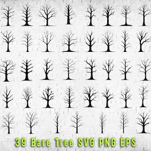 Bare Tree SVG Bundle: Celtic Tree of Life Clipart (Digital Download)
