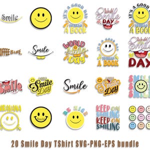 Smile Day TShirt, Smiling Svg, Happy Svg, Emoji Svg, Happy Face Svg, Smile Face Cut File for Cricut Silhouette Smile Face Svg Peace Sign Svg