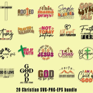 Boho Elegant Christian Svg Png Bundle, Bible Verse svg, Scripture svg, Sleeve Shirt Design Svg, God Jesus Svg, Psalm Svg, Love Faith Svg Png