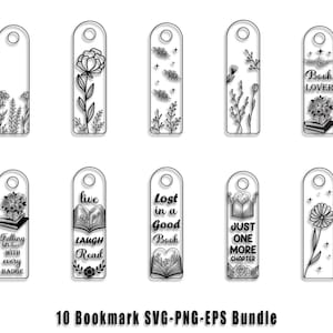 Bookmark SVG Bundle, Funny bookmark svg, Bookmark quotes svg, Reading svg, Retro Book svg, bookmark template svg, books svg
