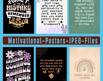 Inspirierende Zitat Poster: Modernes Büro Dekor Drucke Digitaler Download