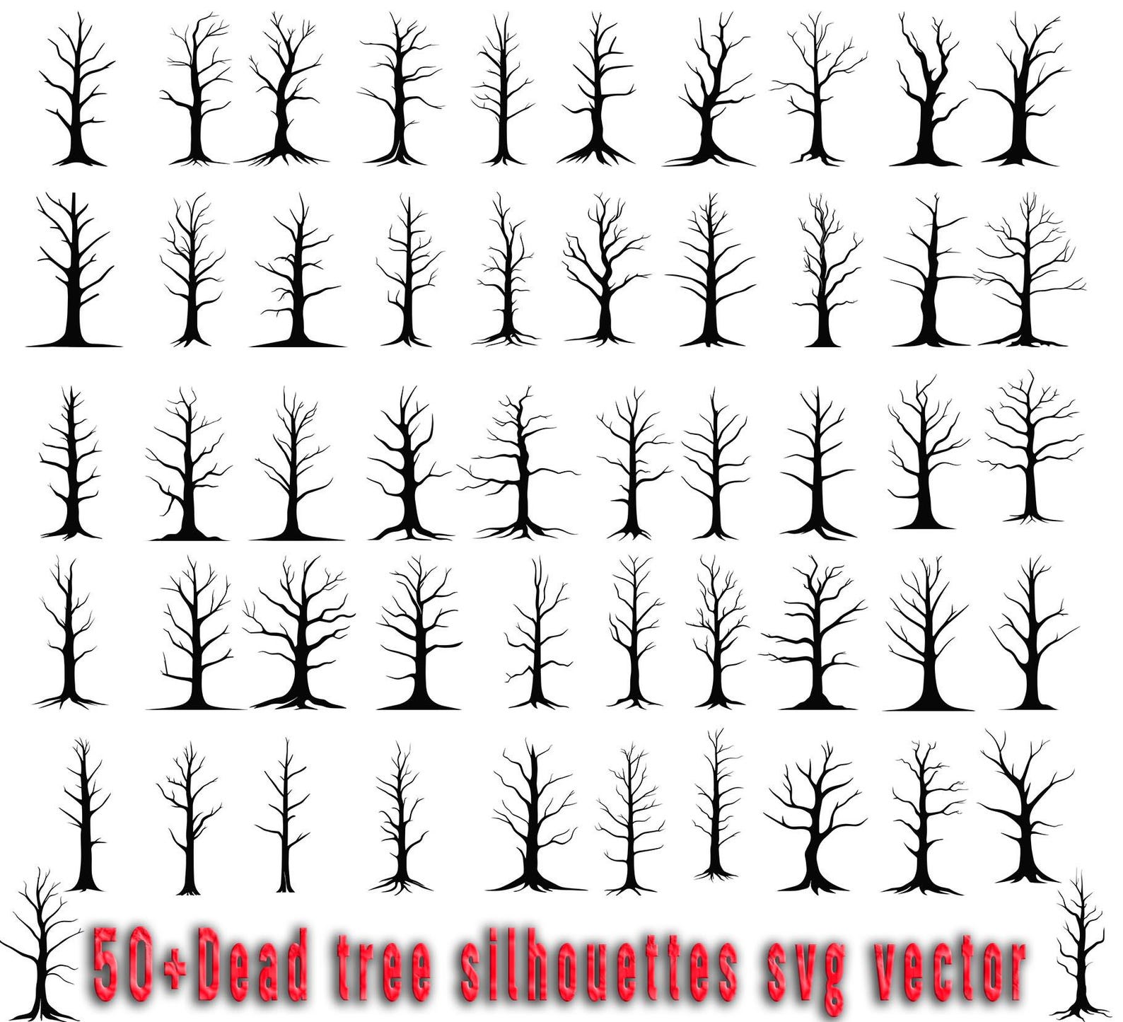 50+ Tree SVG Bundle: Celtic Tree of Life Clipart (digital Download) - Etsy